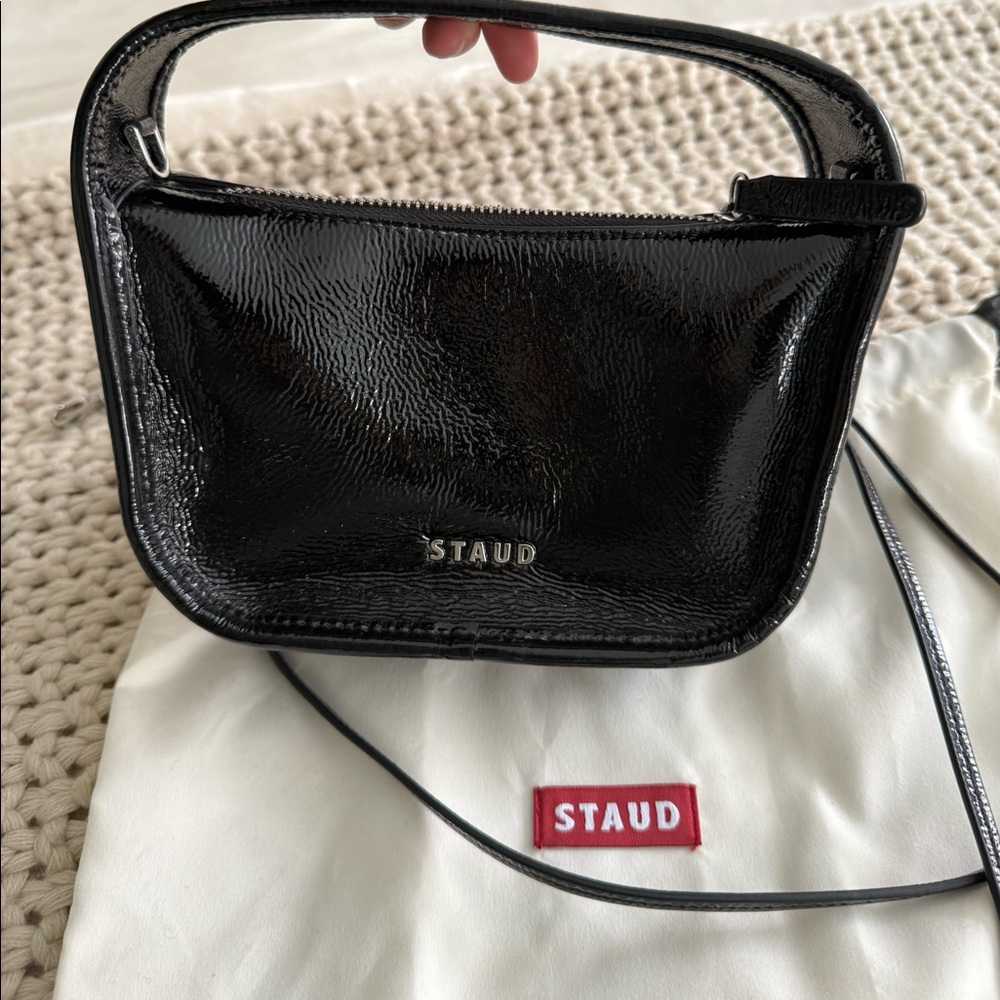 Staud Patent Crossbody bag or handle bag